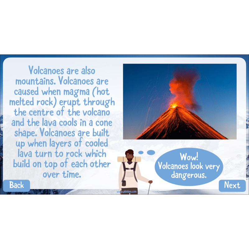 PlanBee Mountains KS2