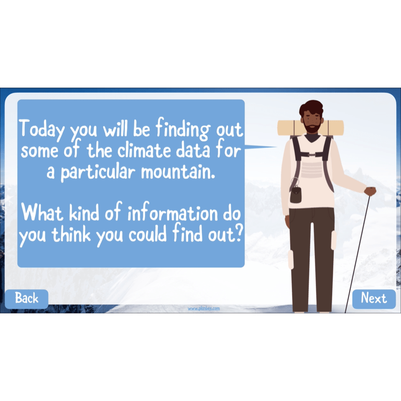 PlanBee Mountains KS2