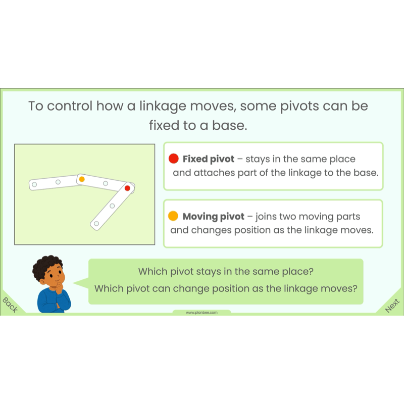 PlanBee Moving Mechanisms