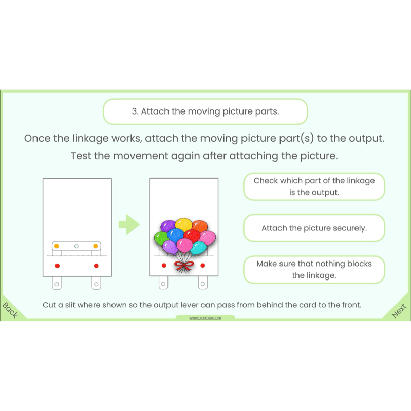 PlanBee Moving Mechanisms