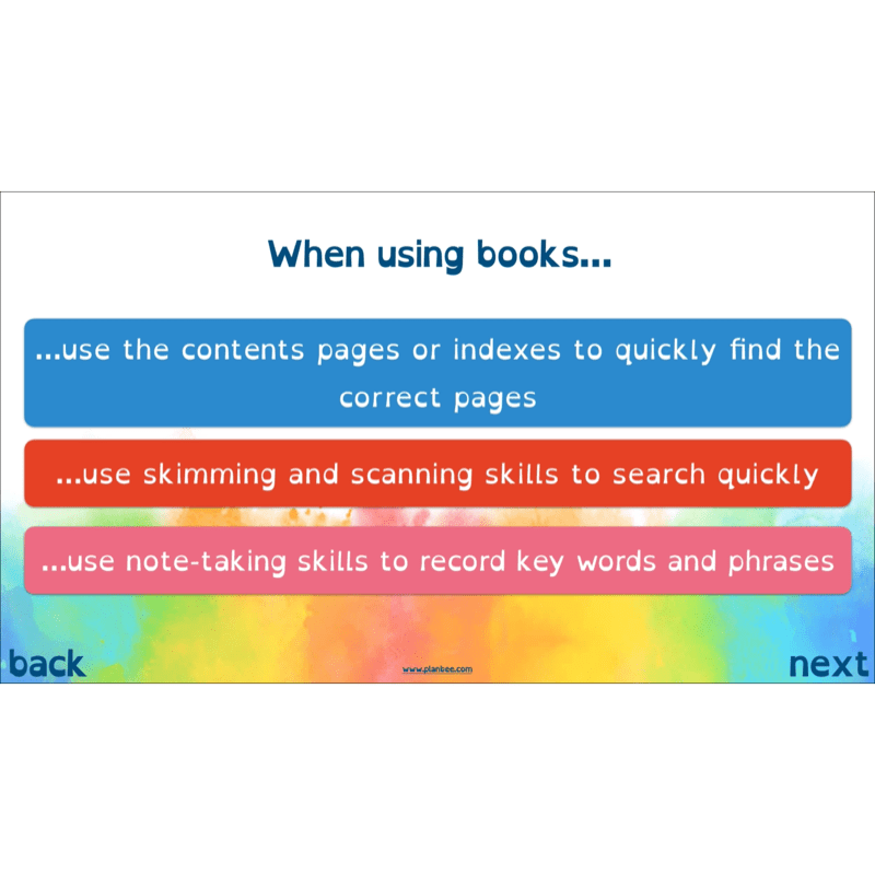 PlanBee Non-chronological Reports Year 6 English Planning