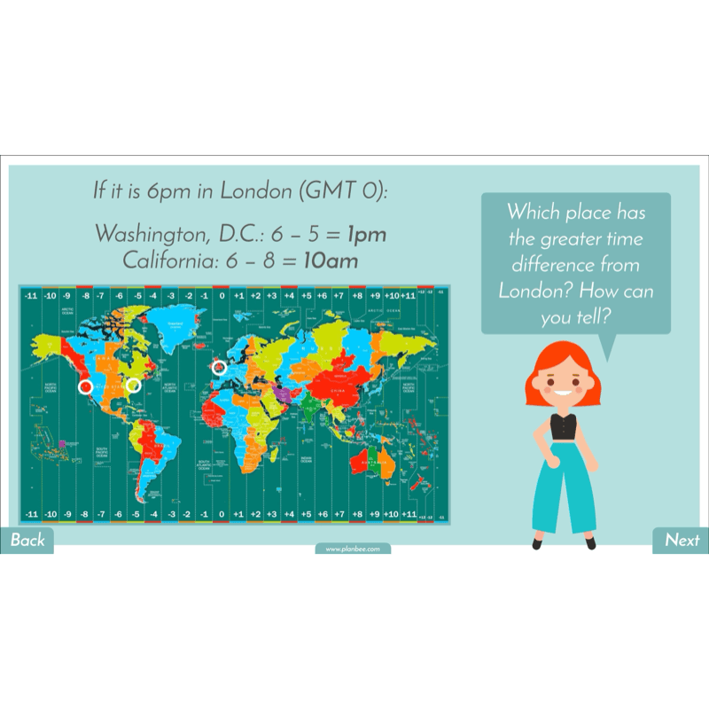 PlanBee North America KS2 Geography Lesson Pack