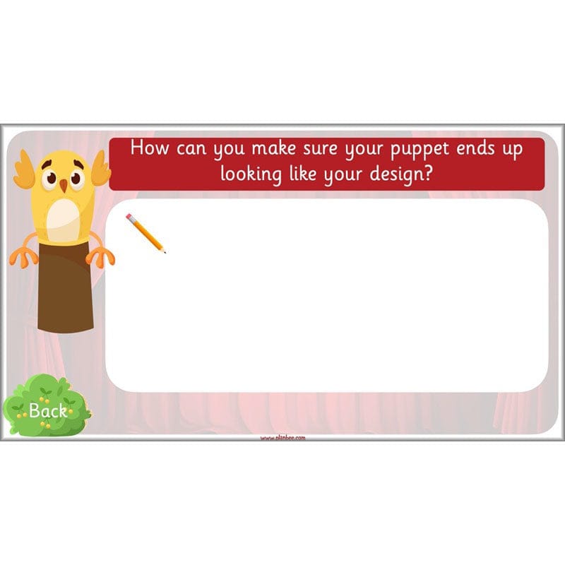 PlanBee Puppets KS1 DT Lesson Planning Pack for Year 2 by PlanBee
