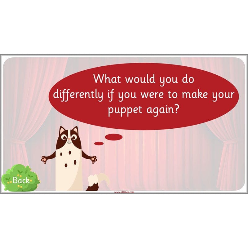 PlanBee Puppets KS1 DT Lesson Planning Pack for Year 2 by PlanBee