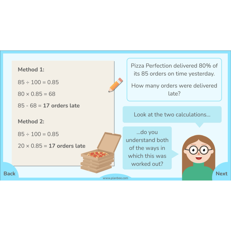 PlanBee Ratio, Percentages and Proportion: Year 6 Maths