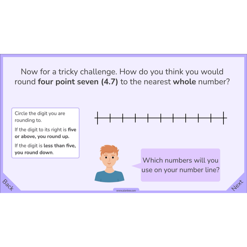 PlanBee Rounding and Ordering Numbers Year 4 Place Value by PlanBee