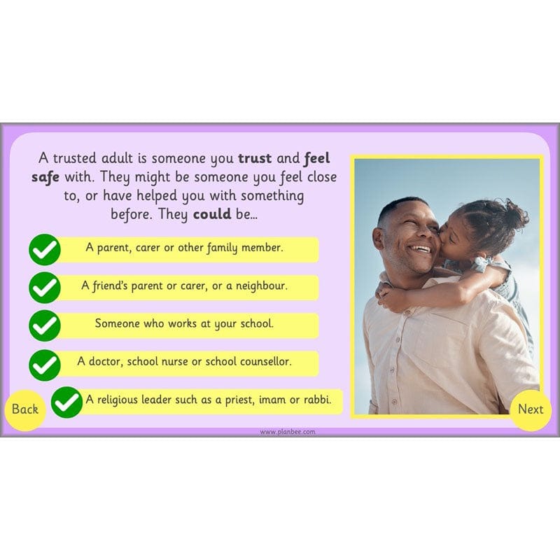 PlanBee Safe Spaces and Boundaries PSHE KS1 lessons by PlanBee