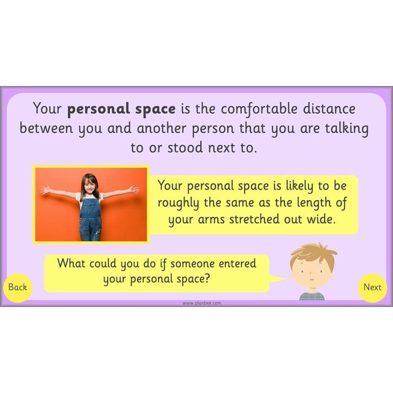 PlanBee Safe Spaces and Boundaries PSHE KS1 lessons by PlanBee