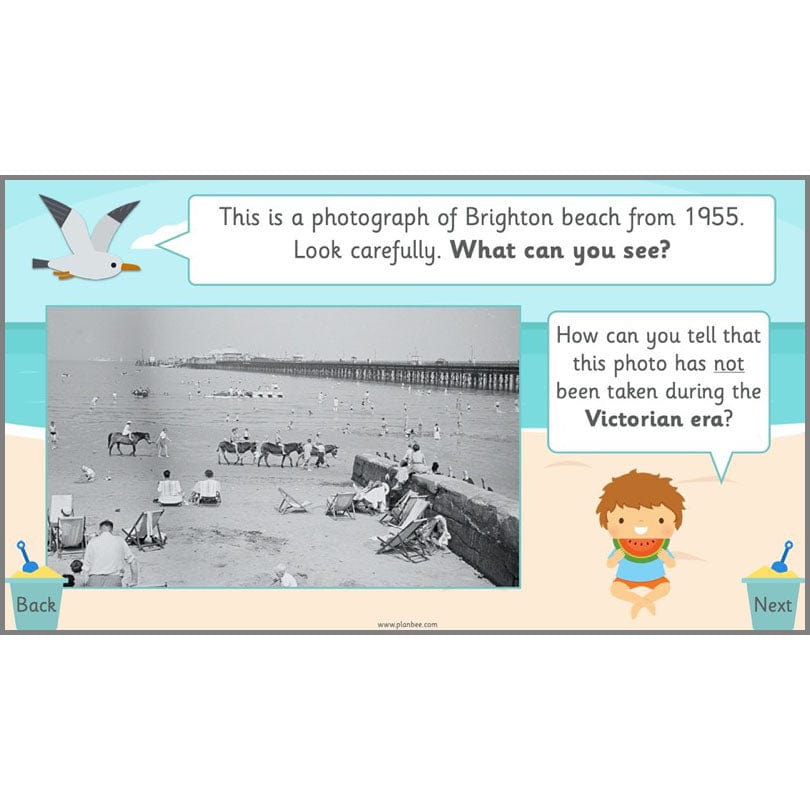 PlanBee Seaside Holidays in the Past KS1 History Lessons | PlanBee