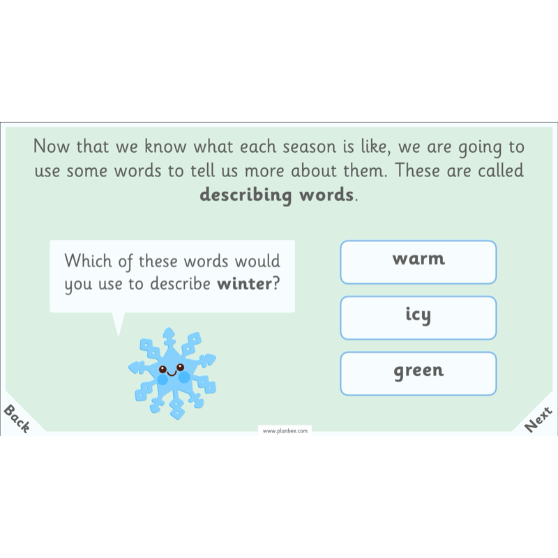 PlanBee Season Diaries | Year 1 English