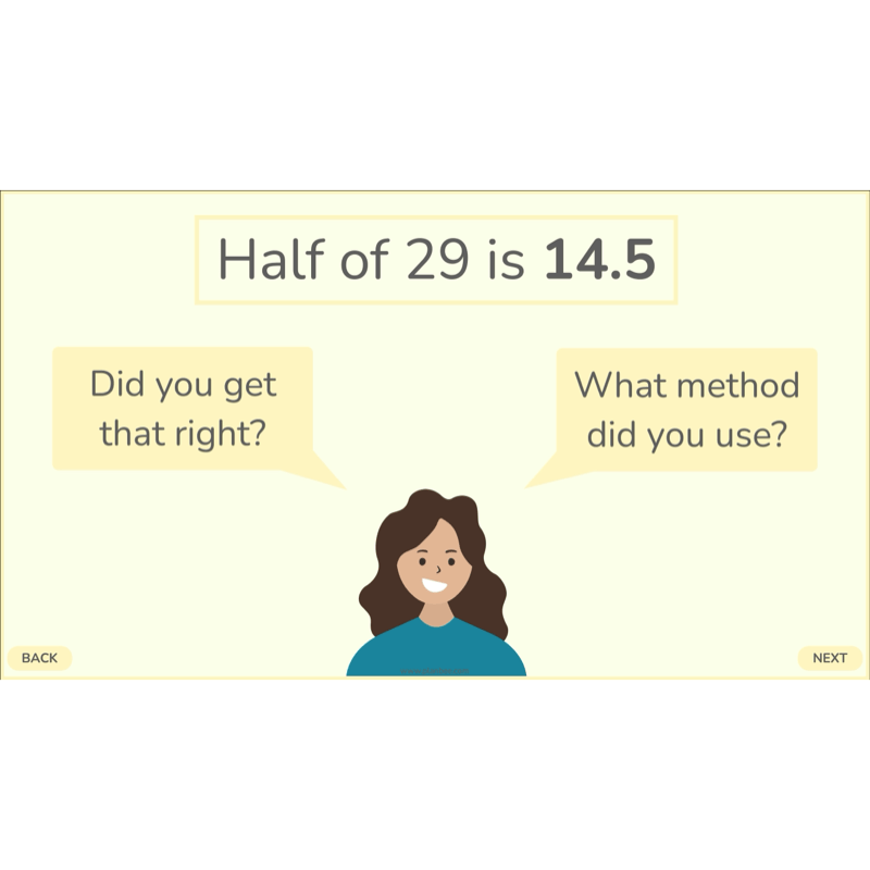 PlanBee Doubling and Halving Year 4 Maths Lessons by PlanBee