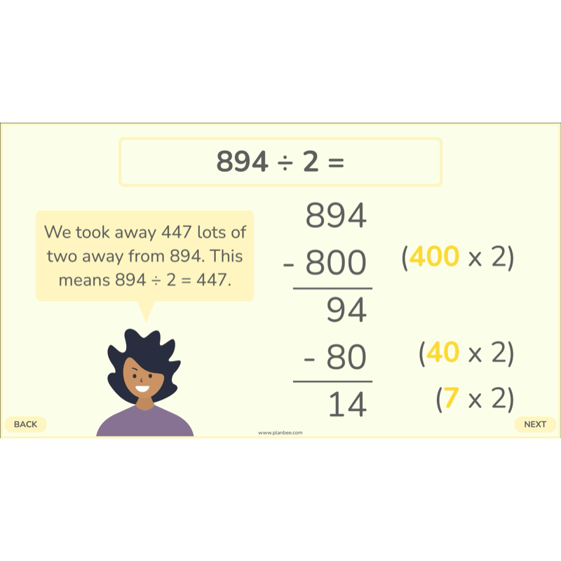 PlanBee Doubling and Halving Year 4 Maths Lessons by PlanBee