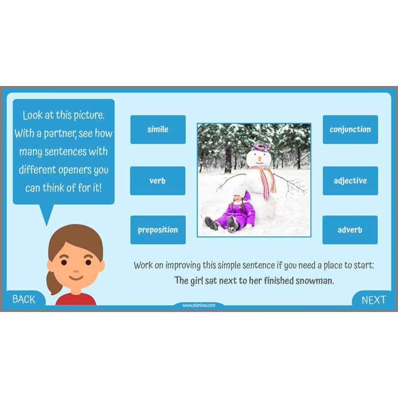 PlanBee Sentence Openers KS2 Lesson Pack | PlanBee