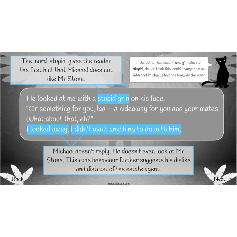 PlanBee Skellig: Reading Comprehension