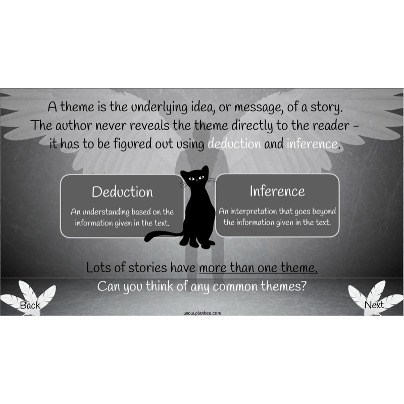 Skellig: Reading Comprehension