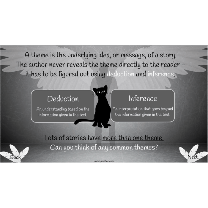 Skellig: Reading Comprehension