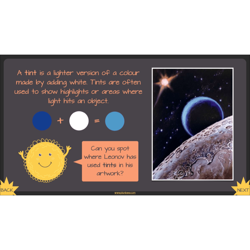 PlanBee Space Art KS2 | Year 5/6 Lessons