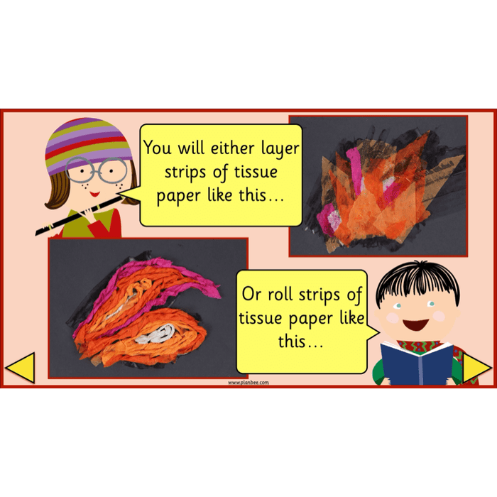 PlanBee Great Fire of London Art Ideas | PlanBee KS1 Art Lesson