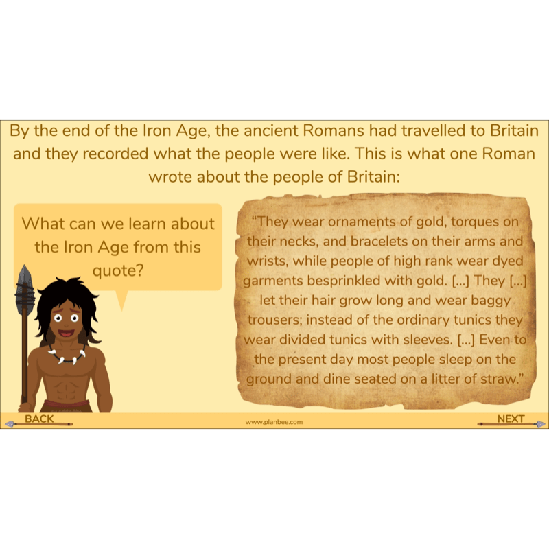 Stone Age to Iron Age