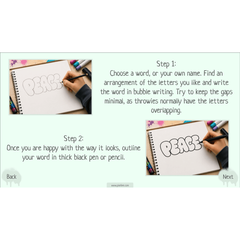 PlanBee Graffiti Art KS2 Planning | Street Art Lessons by PlanBee