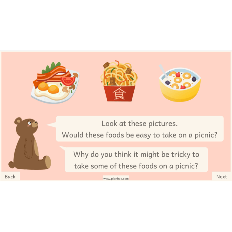 PlanBee Teddy Bears Picnic Ideas and DT Lessons by PlanBee