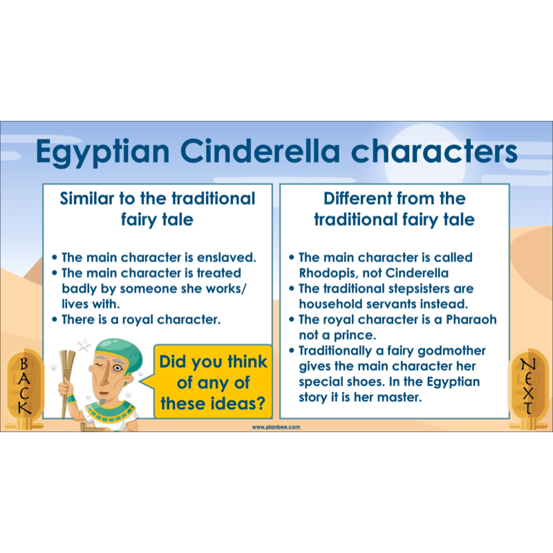 PlanBee The Egyptian Cinderella Planning Pack for KS2