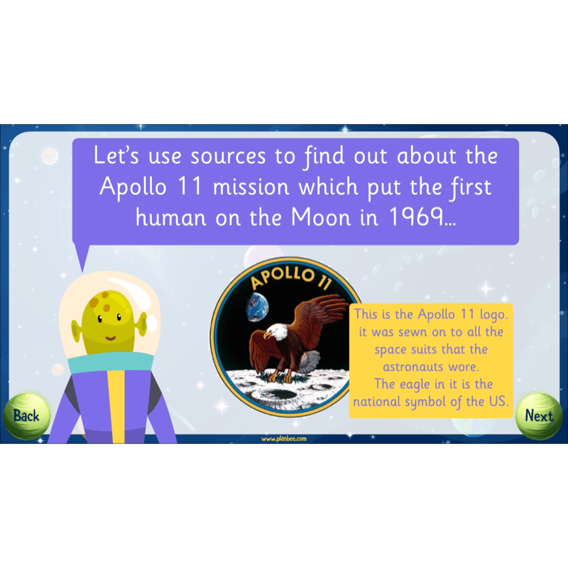 PlanBee The History of Space Travel KS1 Lesson Plans & Resources