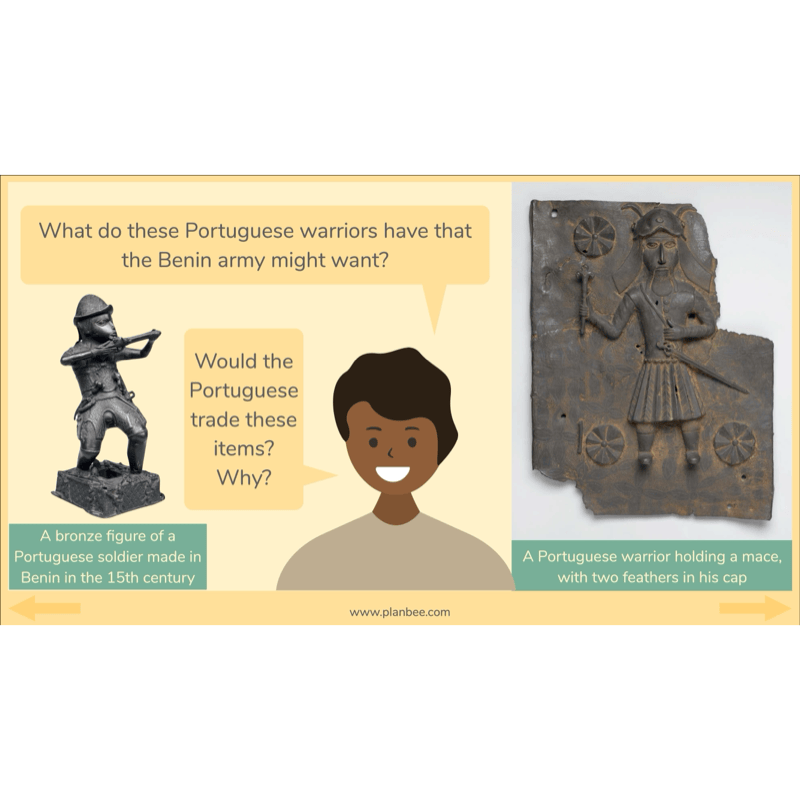 PlanBee The Kingdom of Benin KS2 History Lesson Pack