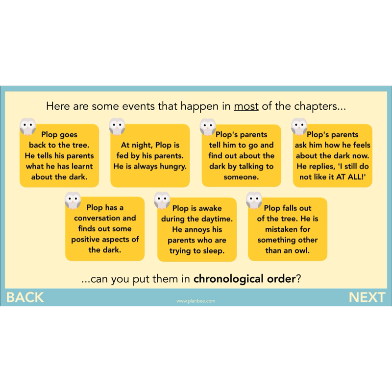 PlanBee The Owl who was Afraid of the Dark | KS2 Narrative Lessons