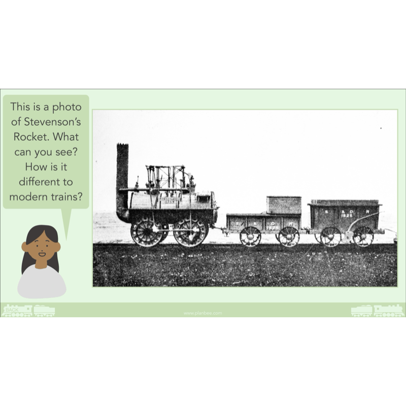 PlanBee The Railway Revolution: Industrial Revolution KS2 PlanBee