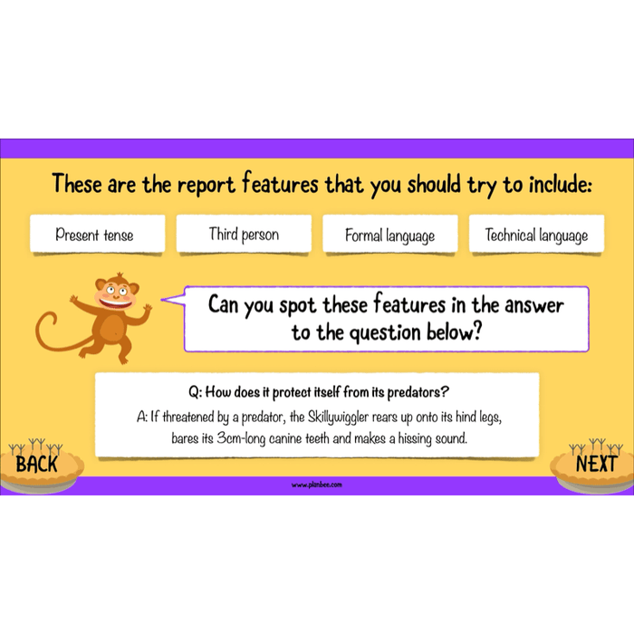 PlanBee The Twits: Non-chronological Reports KS2 | Y4 English Pack