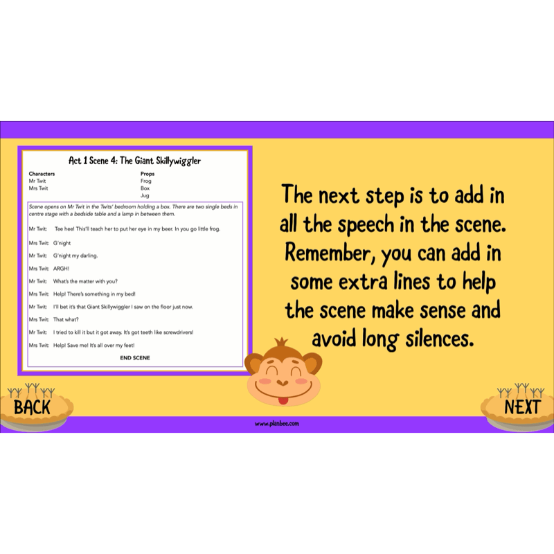 PlanBee The Twits: Playscripts KS2 | Year 4 English Pack