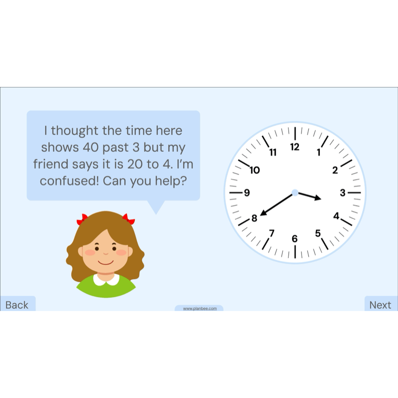 PlanBee Year 3 Time Word Problems Maths Lesson by PlanBee