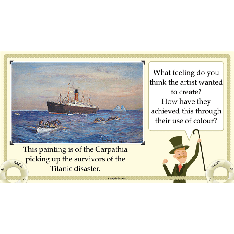 PlanBee Titanic Topic KS2 Enrichment Lesson Pack