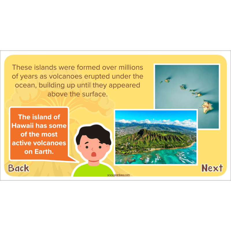 PlanBee Volcanoes KS2 Geography Lesson Planning