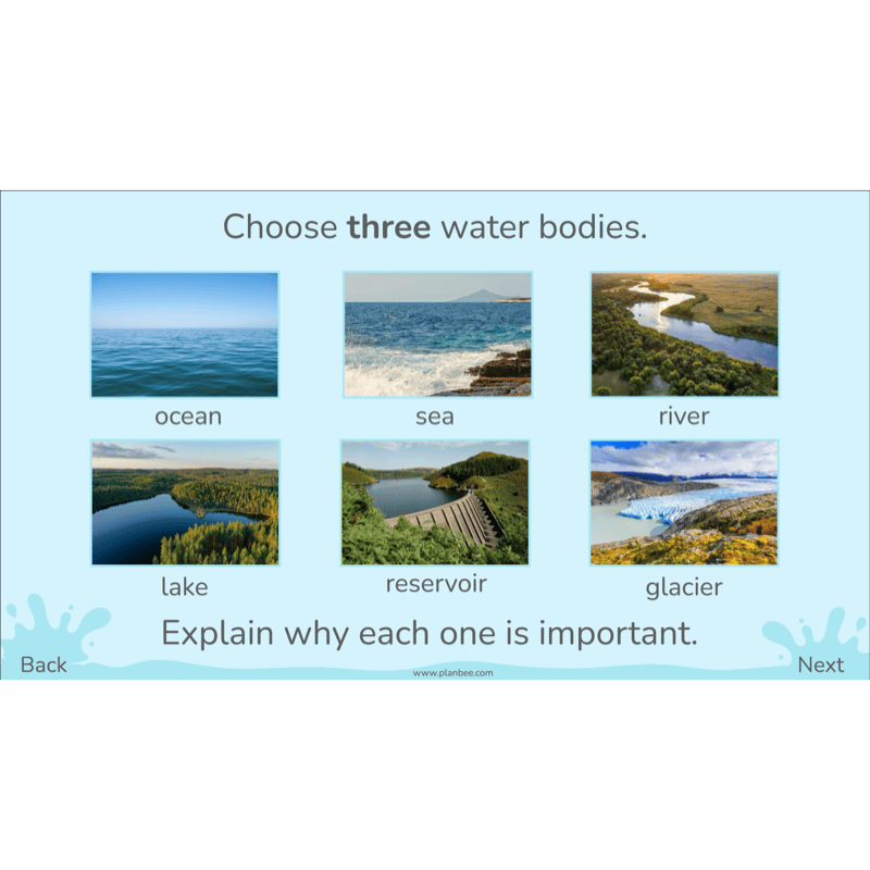 PlanBee Water World Rivers and Coasts KS2 Geography Pack by PlanBee