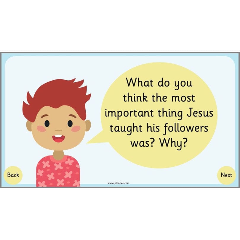 PlanBee What did Jesus teach us? KS1 Christianity Lessons by PlanBee