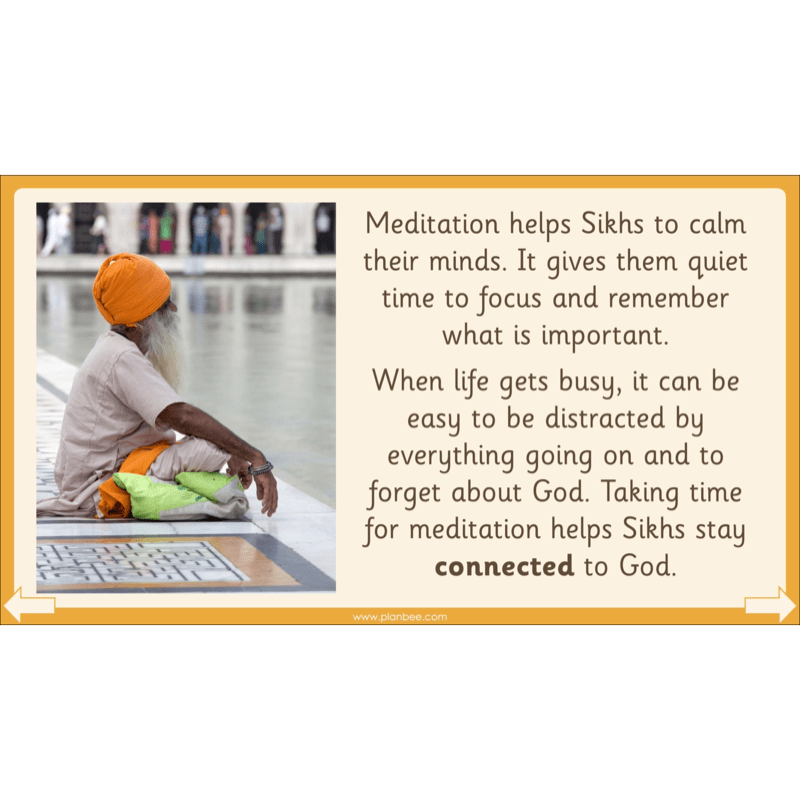 PlanBee What do Sikhs believe? | KS1 RE lesson planning