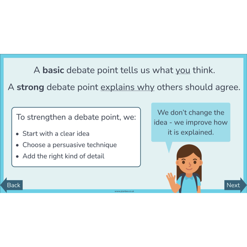 PlanBee What is a Debate KS2 | English Lessons