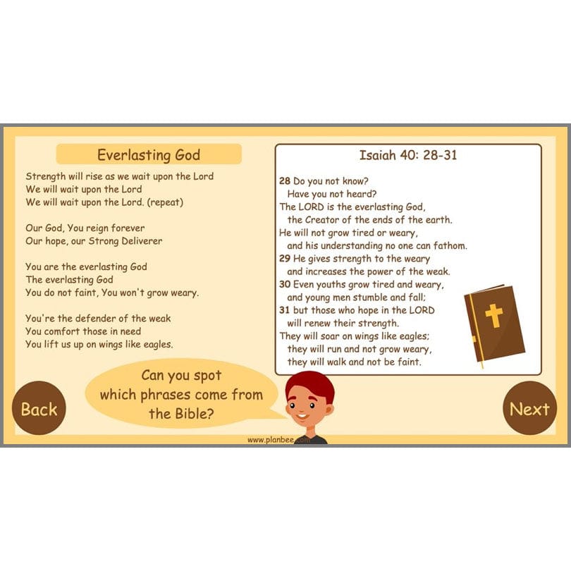 PlanBee What is the Christian Bible? Year 3 KS1 PlanBee RE Lessons