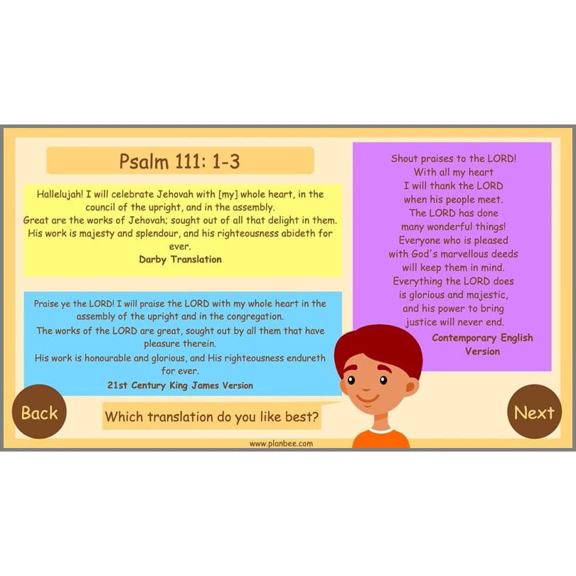 PlanBee What is the Christian Bible? Year 3 KS1 PlanBee RE Lessons