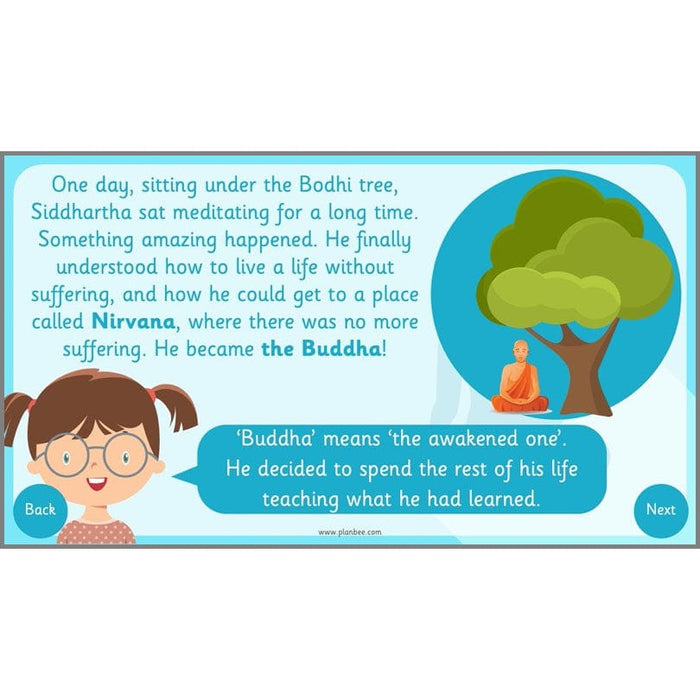 PlanBee Who was Buddha? Buddhism KS1 RE Lessons by PlanBee