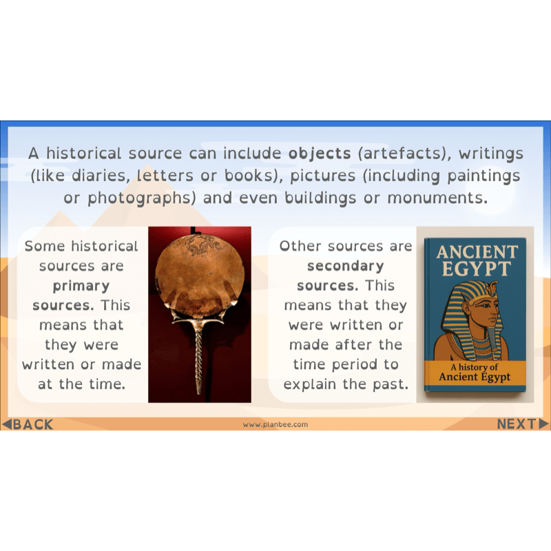 PlanBee Who were the Ancient Egyptians? KS2 History Lesson Pack