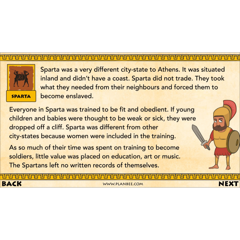 PlanBee Who were the Ancient Greeks KS2 History Lesson Plans