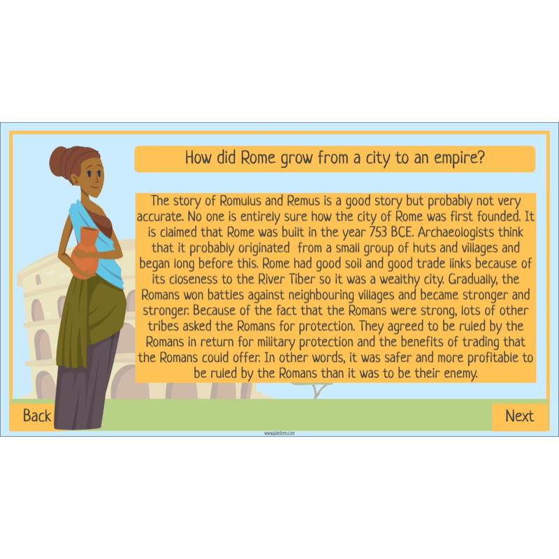PlanBee Who were the Romans? KS2 Lesson Planning and Resources