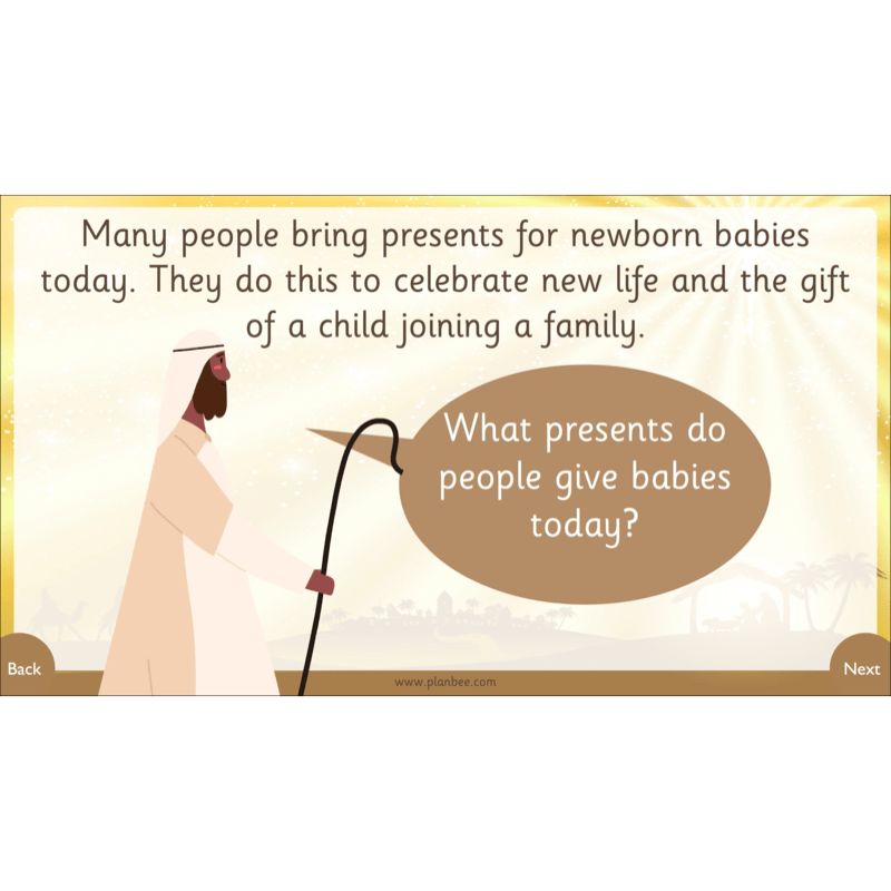 PlanBee Why do Christians give gifts at Christmas? PlanBee KS1 RE