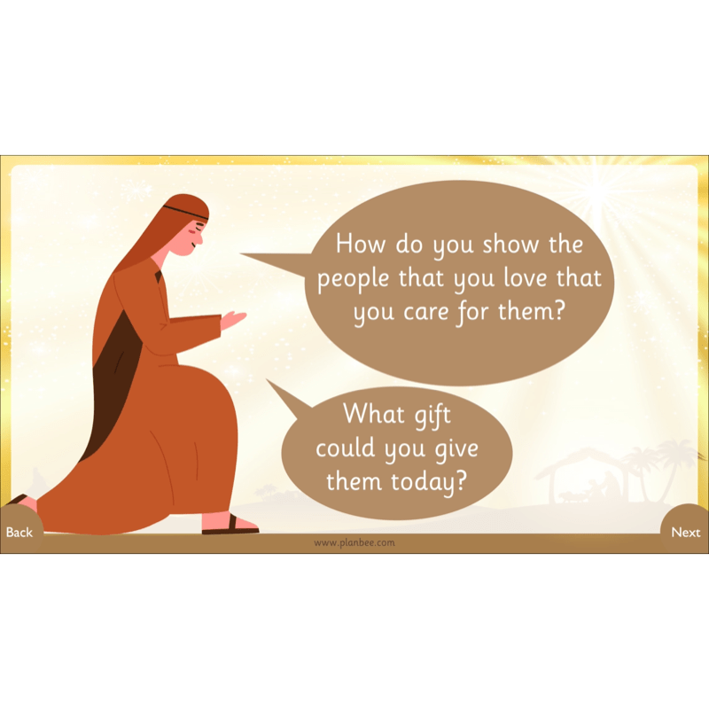 PlanBee Why do Christians give gifts at Christmas? PlanBee KS1 RE
