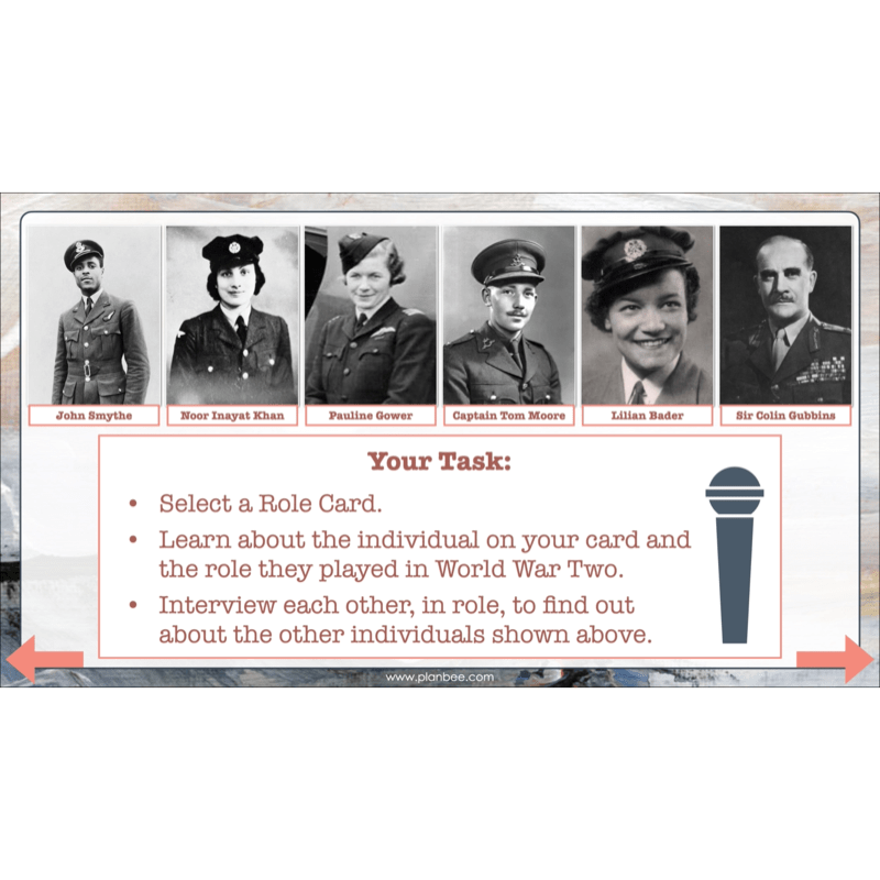 PlanBee Lower KS2 World War 2 History Planning and Resources