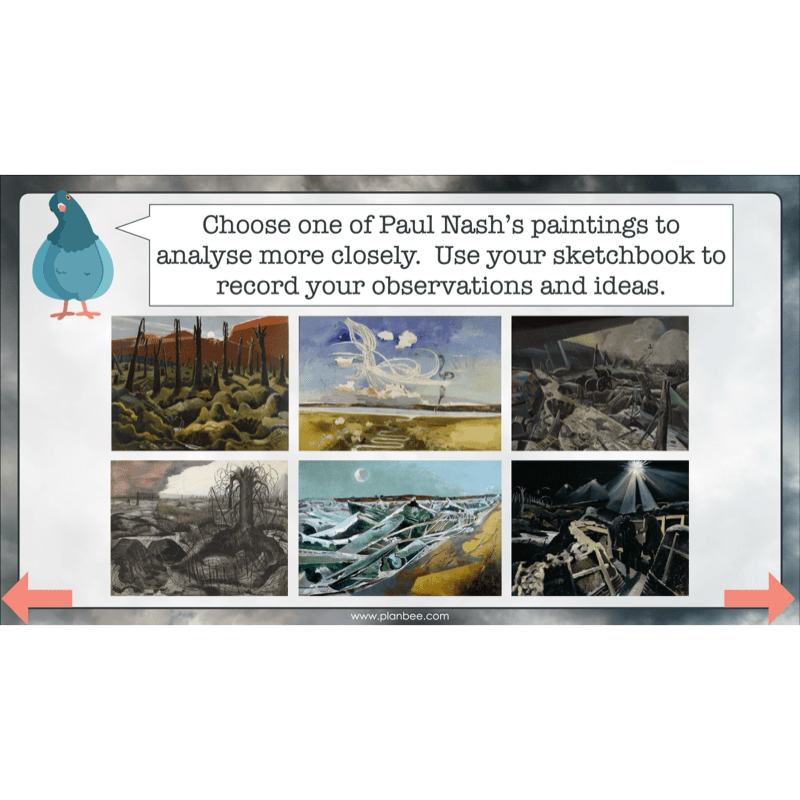 PlanBee WW2 Art KS2 Planning and Resources