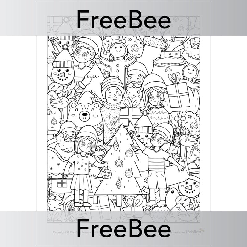 PlanBee Free Christmas Activity Pack for KS1 and KS2 by PlanBee